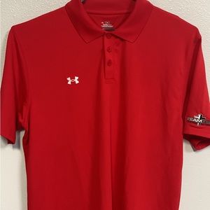 Texas tech men’s Underarmour xl red polo shirt